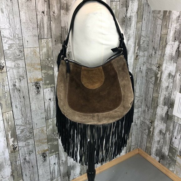 D2 Bags D2 Purse Fringed Geniune Leather Italy Poshmark